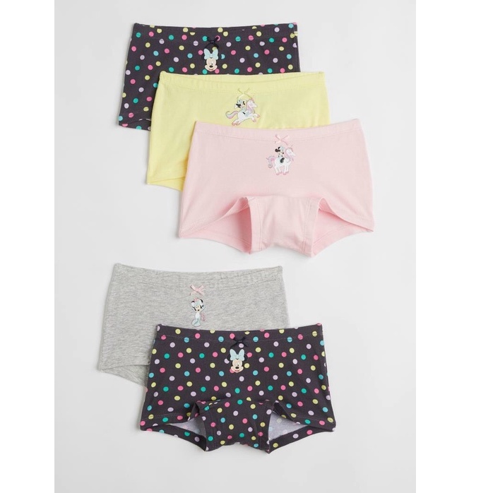 -SET 5 QUẦN CHIP HM CAO CẤP CHO BÉ GÁI -MÃ QBG04-GIAO SET NGẪU NHIÊN