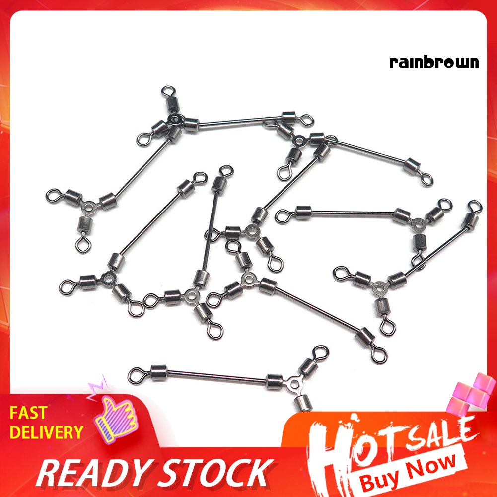 Set 10 Đầu Nối Câu Cá 3 Chiều Chuyên Dụng