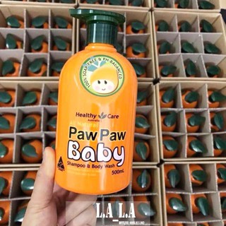 Sữa tắm gội Paw Paw Baby Healthy Care Úc dành cho bé