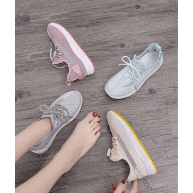 Xả hàng Giày thể thao đế siêu dẻo HAL31345 ĐẾ CAO 2CM