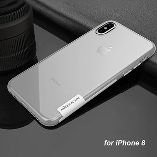 Ốp lưng iPhone X Silicon dẻo trong suốt hiệu Nillkin