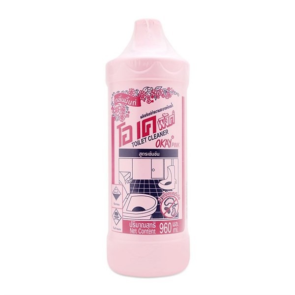 TẨY NHÀ TẮM THÁI HỒNG OKAY 960ML [vantayshop]