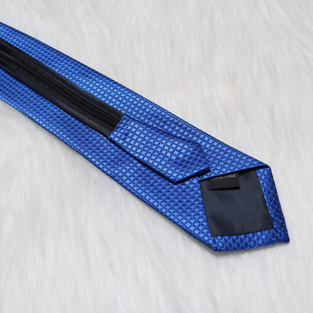 Cà vạt nam KING caravat thắt sẵn, bản nhỏ 6cm ( C018 )