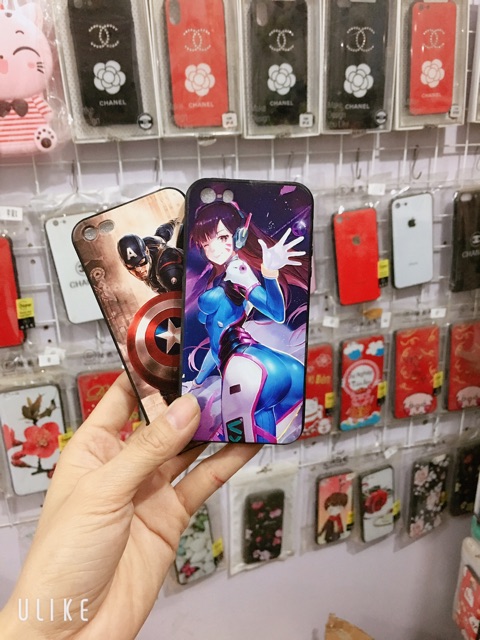 Ốp siêu nhân và cô gái ip 5,5S,5SE