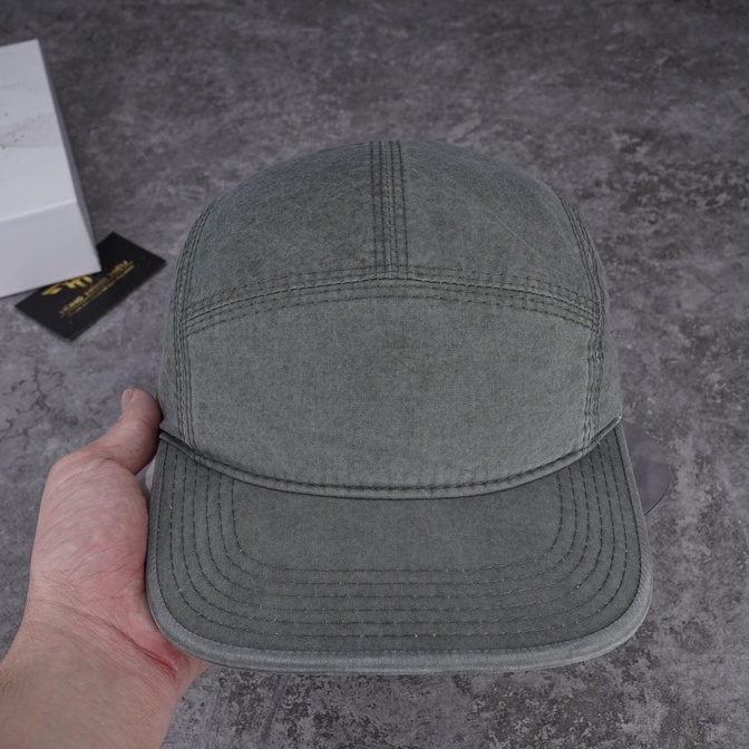 Nón Sơn chính hãng dáng không chóp dành cho nam chất liệu cotton cao cấp MC051  - Hùng Nón Hiệu