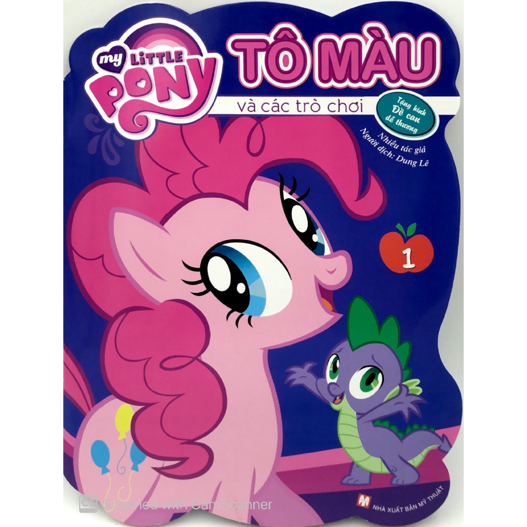 Sách - My Little Pony - Tô Màu Và Các Trò Chơi 1