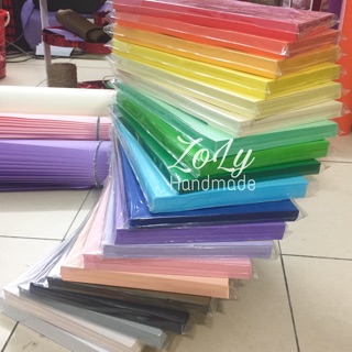 Set 100 tờ giấy A4 nhiều màu