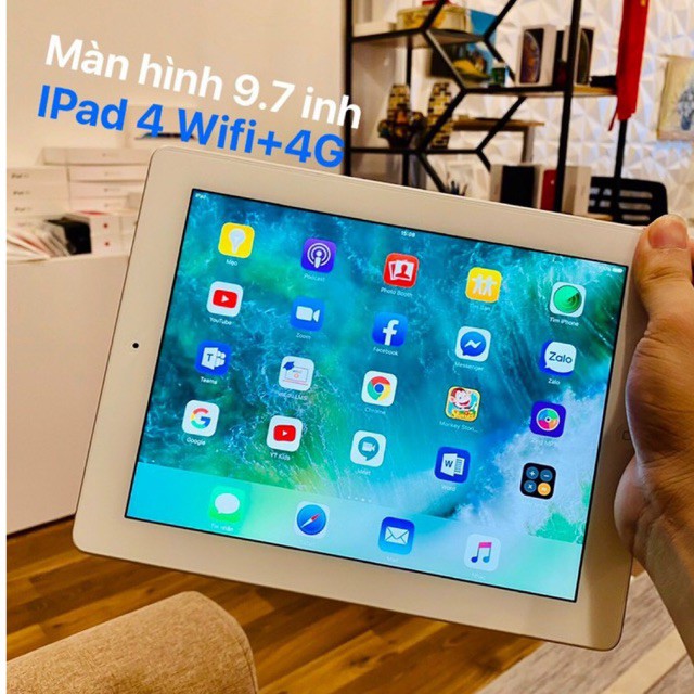Máy tính bảng Apple Ipad 4 Wifi+4G chính hãng. Bảo hành 12 tháng,giá siêu mềm | BigBuy360 - bigbuy360.vn