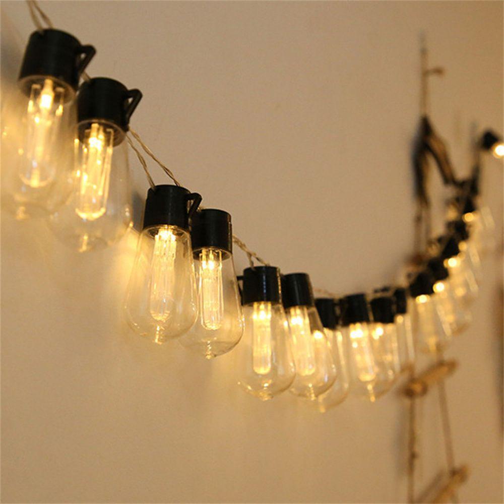 Dây Đèn Led Sử Dụng Năng Lượng Mặt Trời Chống Thấm Nước Phong Cách Retro