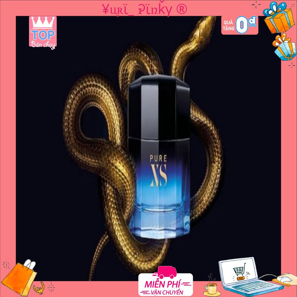 [¥ᶙʀϊ_ Ꭾϊռǩγ]  Nước Hoa Mẩu Thử Xs Pure Paco For Him Siêu Hot