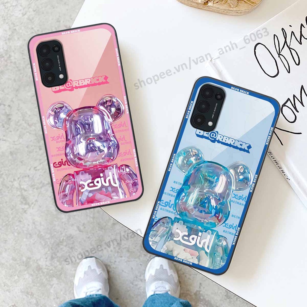 Ốp Oppo Reno5 4G / Reno5 5G / Reno 5 be@r brick mars thời trang, ốp lưng điện thoại viền dẻo siêu chất