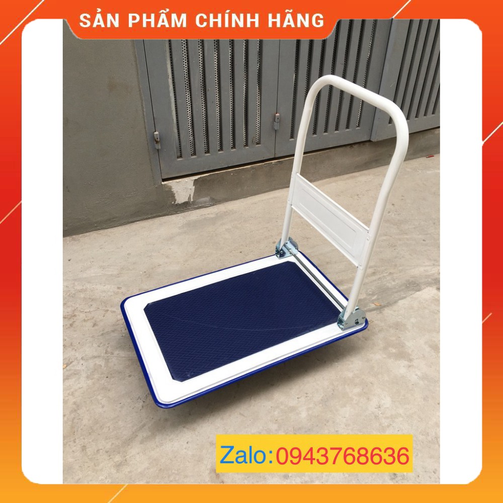 Xe đẩy hàng sàn thép Ninda Nhật Bản Chịu Tải 150kg - [Ảnh Tự Chụp]