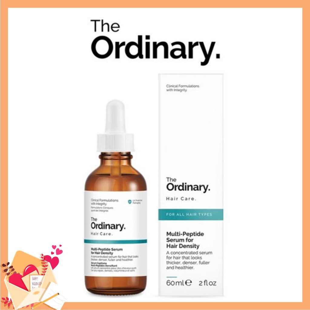 Serum dưỡng dày tóc The Ordinary Multi-Peptide Serum For Hair Density 60ml [SHOPEE SALE]