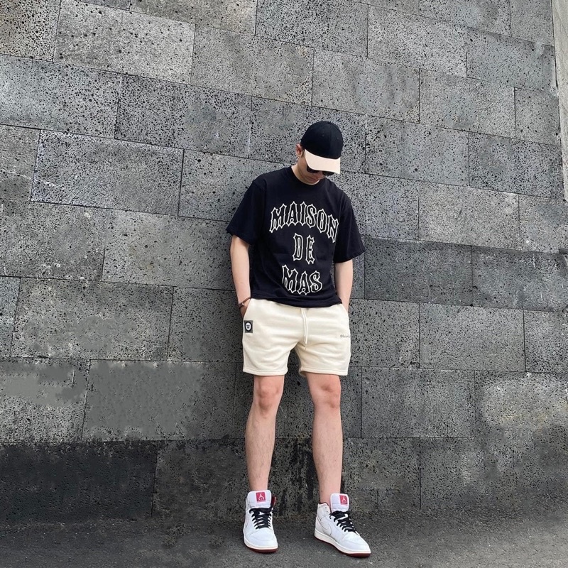 ÁO THUN TAY LỠ COTTON MAISON FORM UNISEX NAM NỮ (kèm ảnh thật)