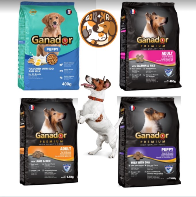 Thức Ăn Hạt Cho Chó Hạt Ganador 400g Nhiều Vị - GouMao Pet