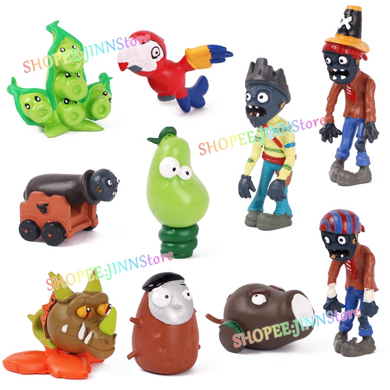 Jinn Set Mô Hình Nhân Vật Trong Game Plants VS Zombies 2