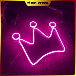 Đèn led Neon trang trí Hình Vương Niệm | 20x25cm | Decor phòng ngủ | Đèn ngủ | Quà Tặng Trang Trí, Led 12V- MIXJ