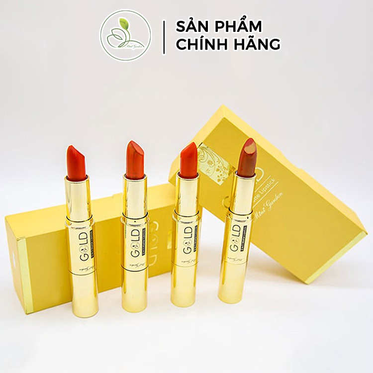 Son Lì Gold 2 in 1 Matte Lipstick Thiết Kế Hai Đầu Độc Đáo PV997