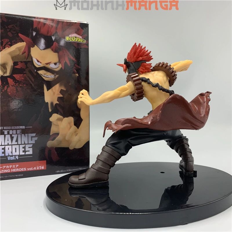 Mô hình Kirishima Eijiro Red Riot My Hero Academia Học viện siêu anh hùng Bakugo Shoto Todoroki Mydoriya