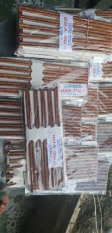 Đũa Gỗ Đầu Vuông