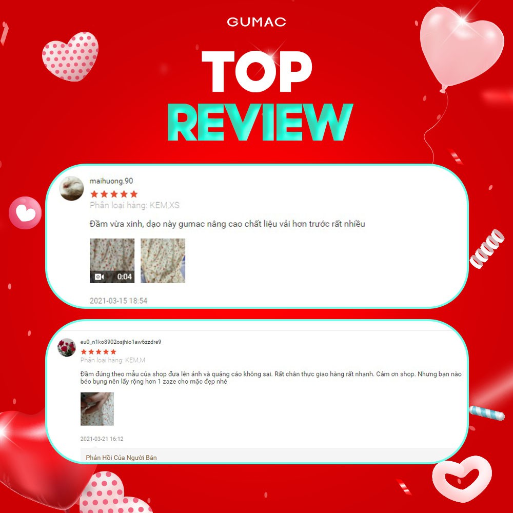 [Mã WABRGU155 giảm 15% tối đa 50k đơn 199k] Đầm xòe nữ tay dài buộc eo nhún cổ GUMAC màu kem, đủ size, phong cách DB3110 | BigBuy360 - bigbuy360.vn