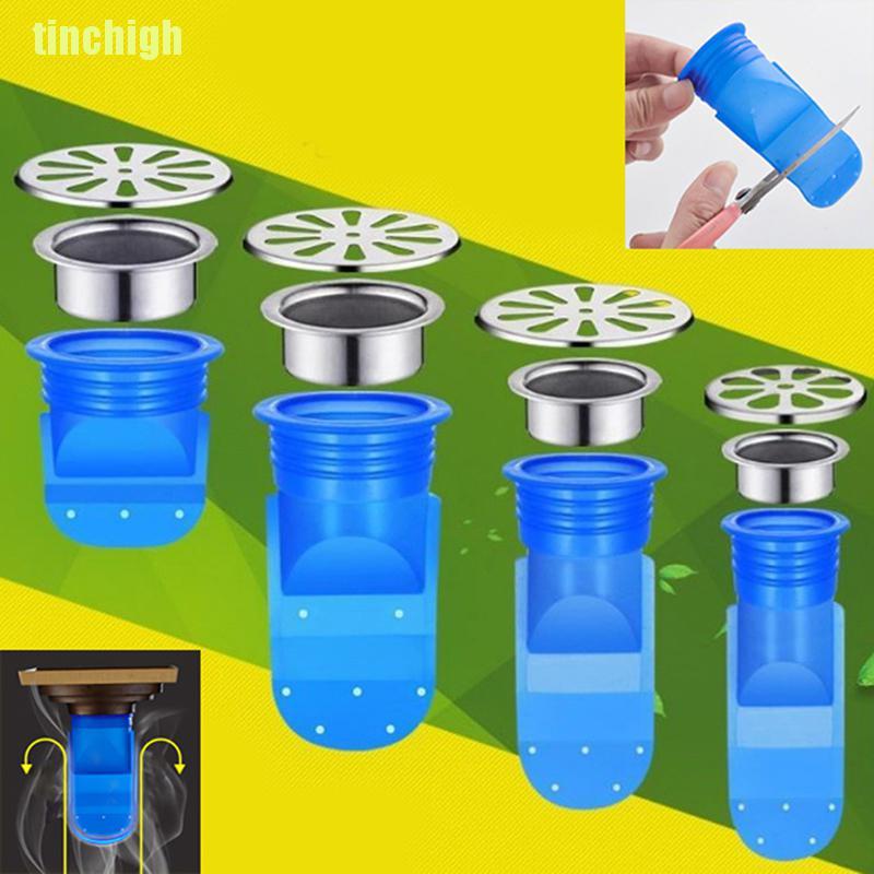 Nắp Đậy Cống Thoát Nước Phòng Tắm Chống Mùi Tiện Dụng