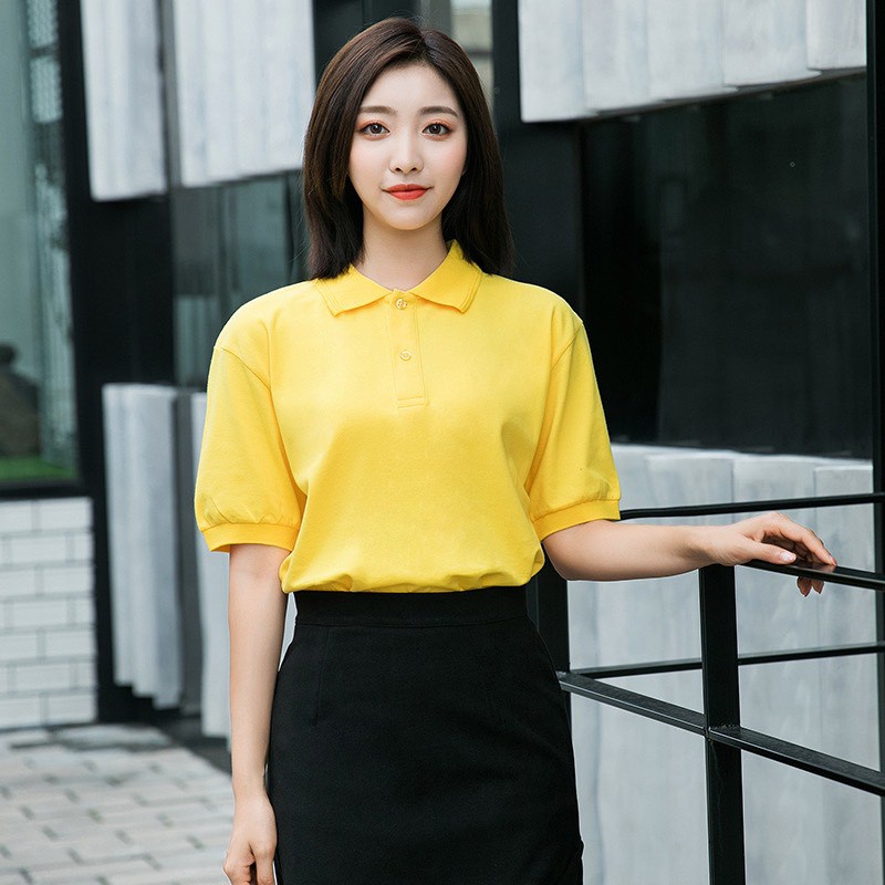 Áo Thun Nam Nữ Cổ Bẻ Polo Chất Liệu Thấm Hút Mồ Hôi Phong Cách Trẻ Trung - Hazo