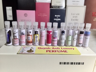 Vial Nước Hoa Nữ 1ml , 1,5ml