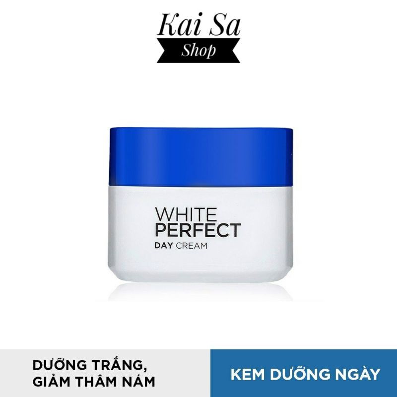 Kem Dưỡng Trắng Da Ban Ngày L’OREAL WHITE PERFECT DAY CREAM SPF17 PA+++  50ml