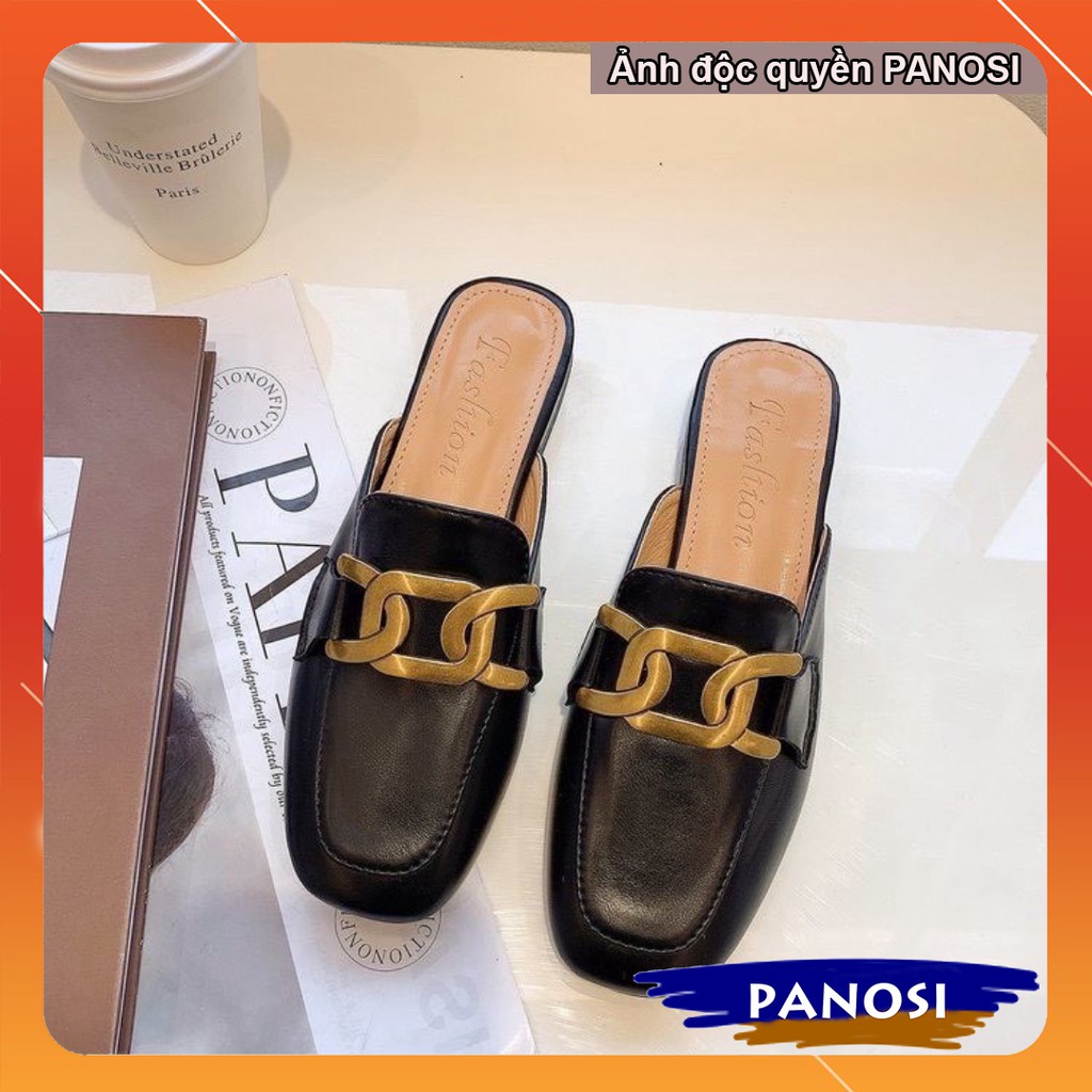 GIÀY SỤC NỮ MŨI XUỐNG ĐÍNH KÈM KHÓA NỐI S HOTTREND 2021 S337 | BigBuy360 - bigbuy360.vn