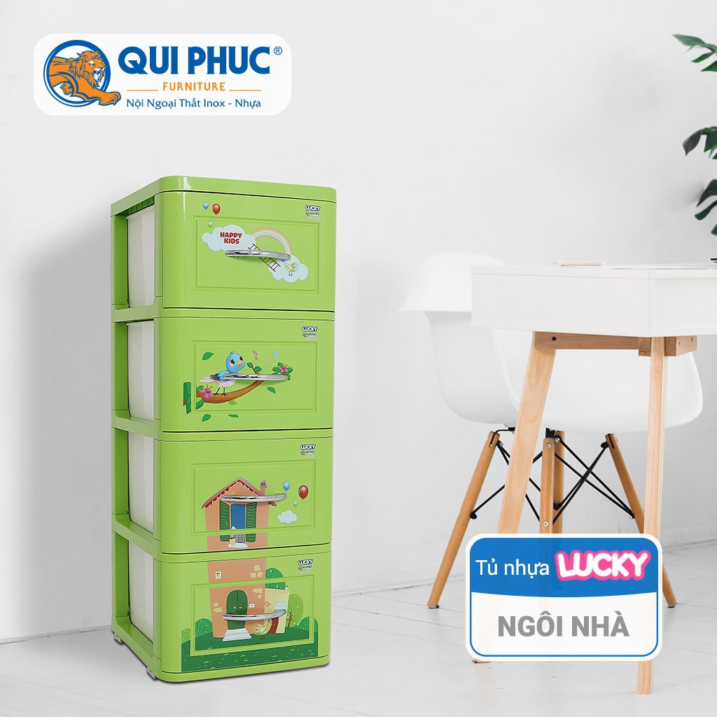 Tủ nhựa LucKy Quy Phúc 3 TẦNG- 4 TẦNG- 5 TẦNG