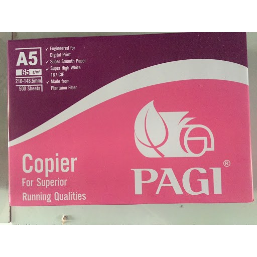 COMBO 50 tờ giấy in PAGI A5 ĐL65