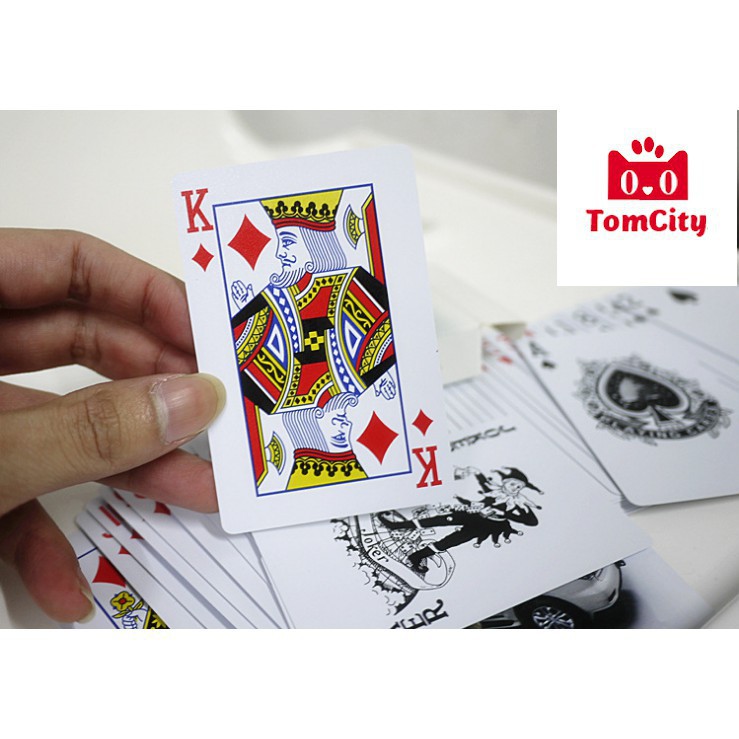 FREESHIP ĐƠN 99K_Bài tây bài Poker nhựa chống nước PVC