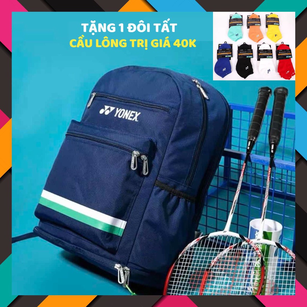 Balo cầu lông Yonex BA12AP Xanh – [Mẫu mới 2021]