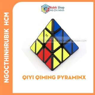 Rubik Pyraminx Qiyi/ Qiyi A QIMING Pyraminx Black (Viền Đen)