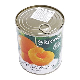Đào Ngâm Kronos Lon 820g