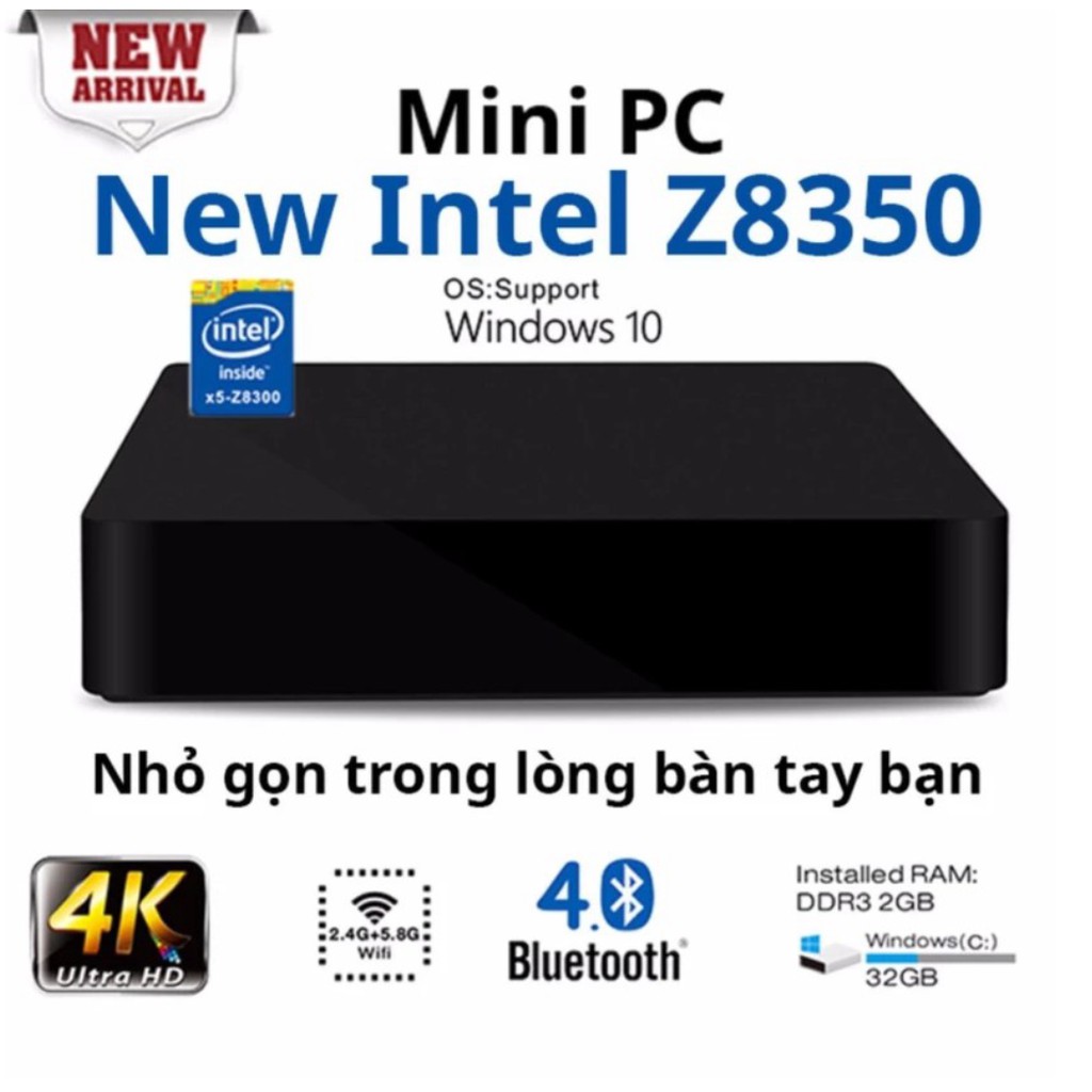 Máy tính để bàn mini Intel Z8350 Ram 2G | BigBuy360 - bigbuy360.vn