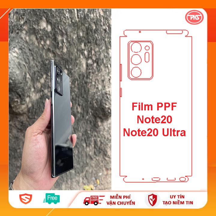 Dán Film PPF 4 lớp Samsung Note20 Ultra /Note 20