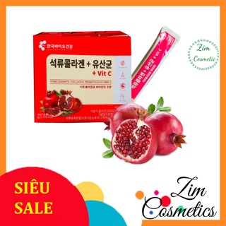 Colagen lựu đỏ hàn quốc - đẹp da - thải độc - mờ nám collagen