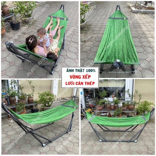 Võng Xếp Khung Sơn Tĩnh Điện Phi 32
