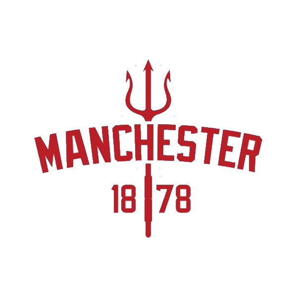 Bộ 10 sticker hình dán MANCHESTER UNITED, hình dán laptop, hình dán xe, hình dán pvc