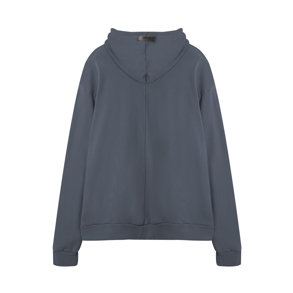 Áo KHOÁC HOODIE Ridiculous - SCRAPPED HOODIE, Vải nỉ cotton 2 chiều 100%