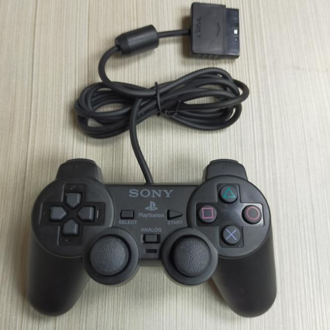 '➣ Tay Cầm Chơi Game Ps2 Sony Dualshock - Màu Đen