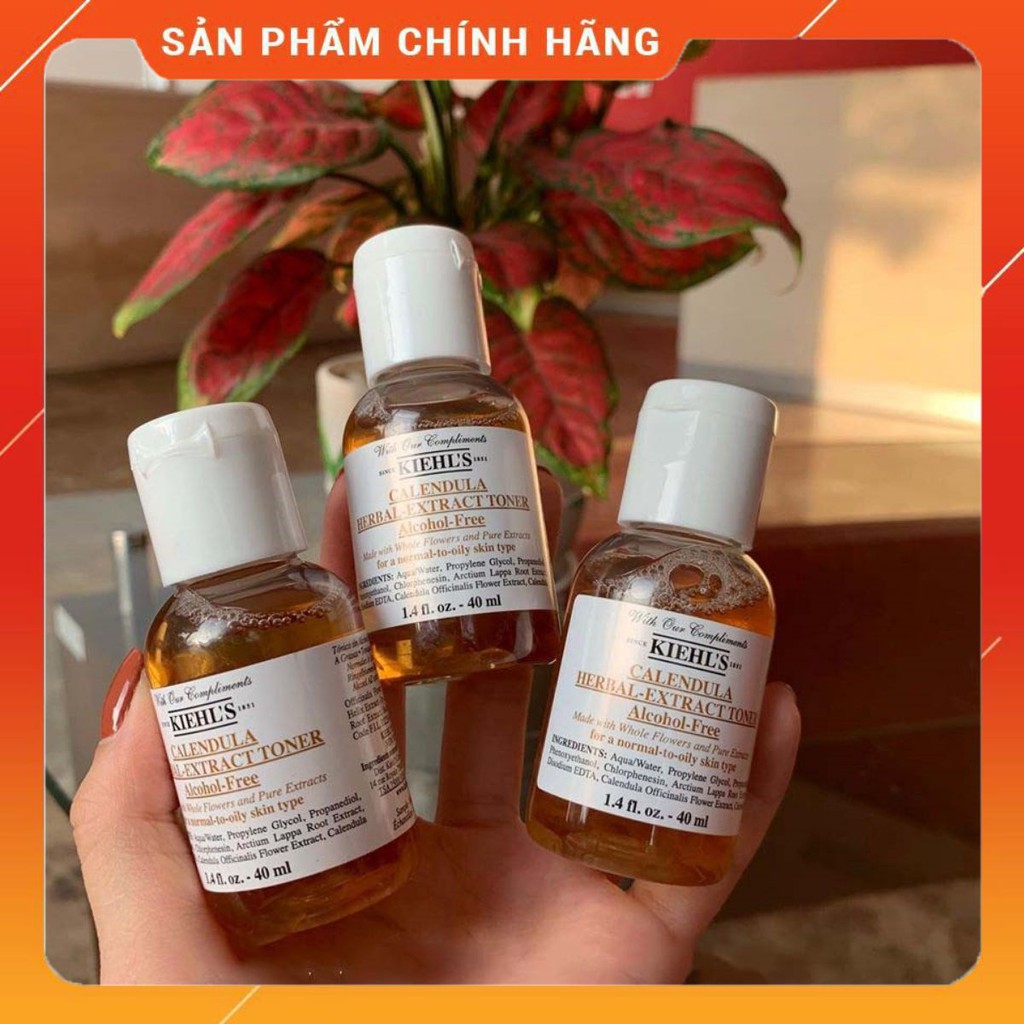 Nước hoa hồng hoa cúc Kiehls Calendula Extract Toner Alcohol-Free 40ml | BigBuy360 - bigbuy360.vn