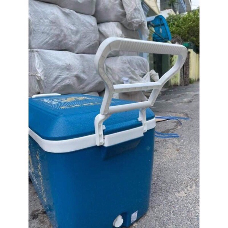 Thùng Đá 45L Có Bản Lề Chắc Chắn , 65L Có Bánh Xe Hàng Đẹp Mê Ly