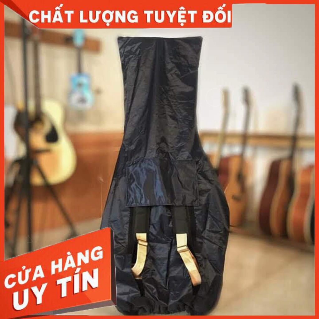 Bao áo mưa cho đàn guitar thùng - bao đi mưa bão an toàn bảo vệ đàn tuyệt vời