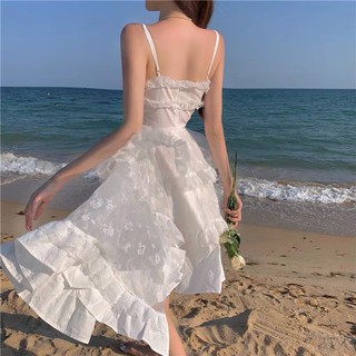 Váy 2 dây công chúa (có sẵn)