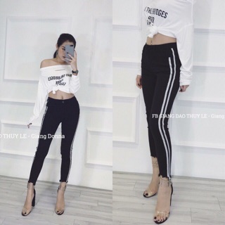 Quần kaki thun 2 sọc
