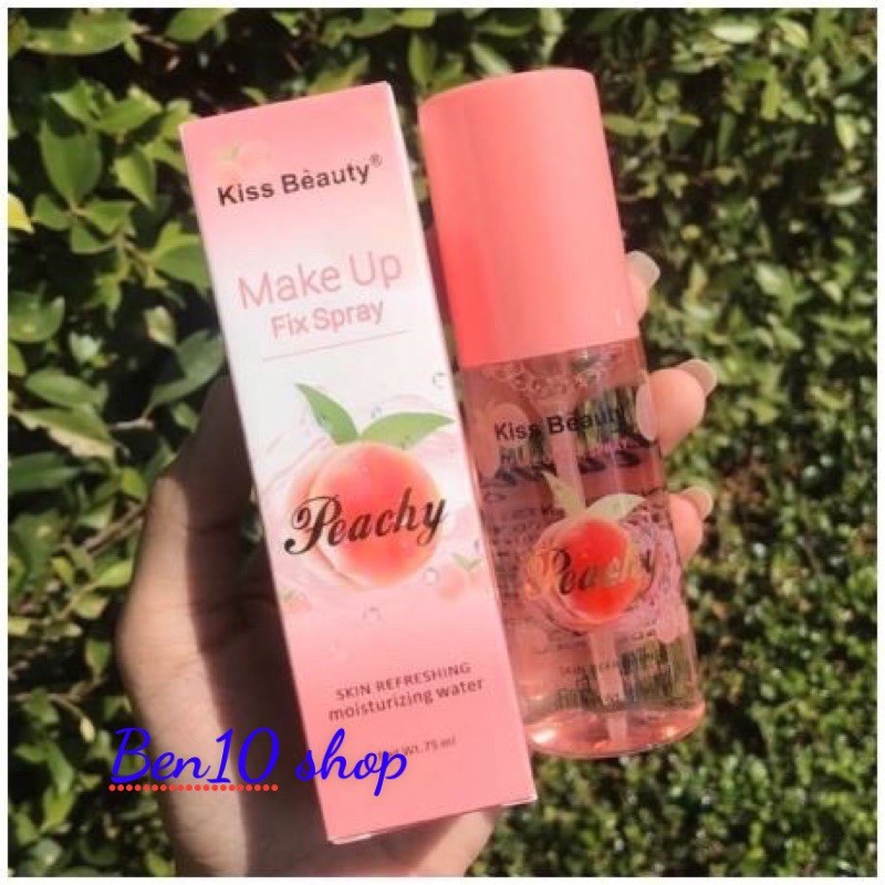 Xịt khoáng giữ lớp makeup Đào KISS BEAUTY
