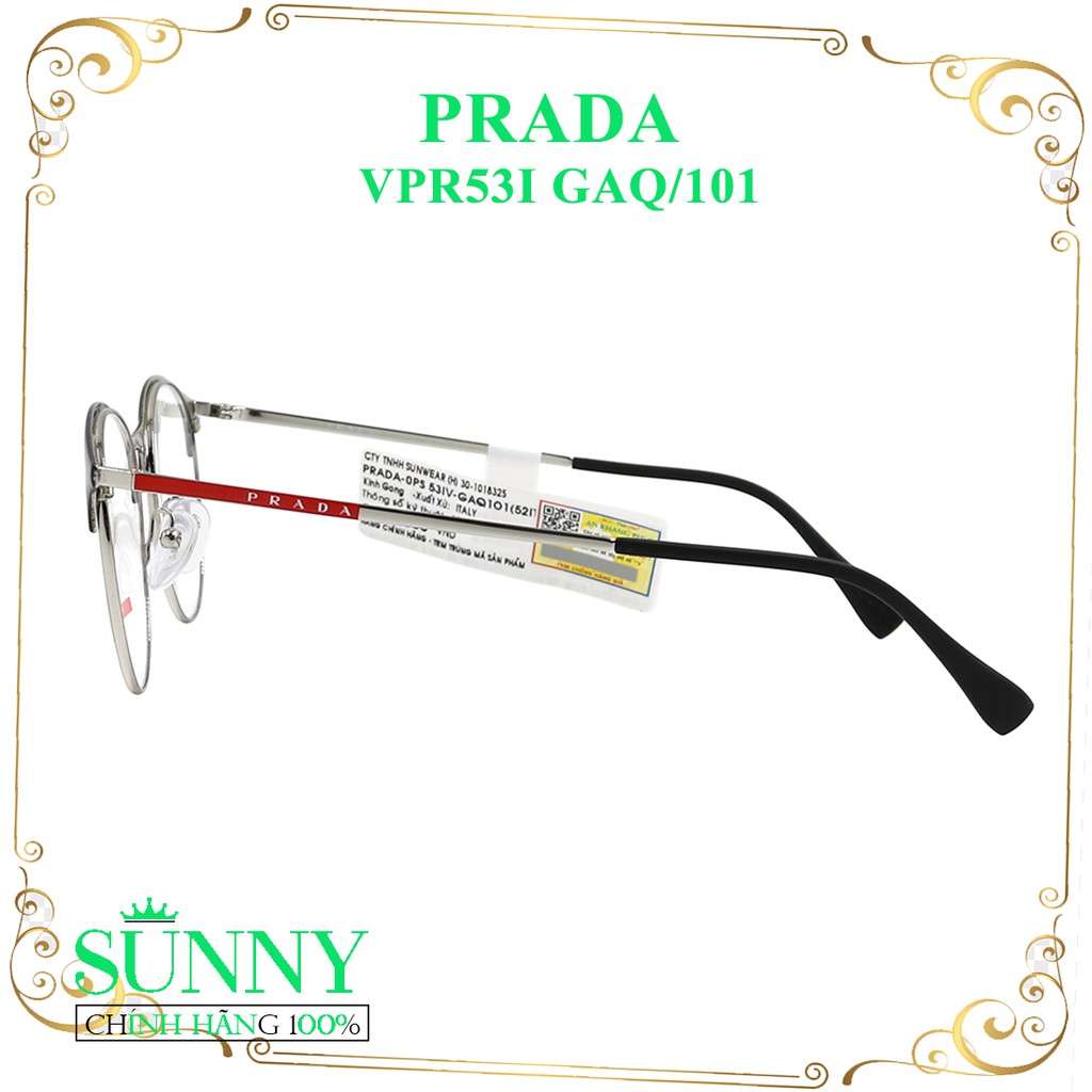 VPR53I GAQ/101 - mắt kính Parda chính hãng iTALIA, bảo hành toàn quốc
